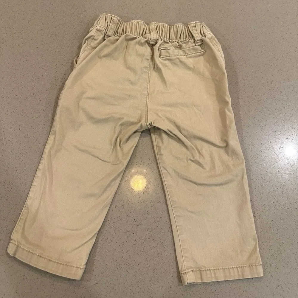 Gap babyGap Boy Khaki Long Pants Size 12-18 Months